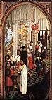 Left Canvas Paintings - Seven Sacraments Altarpiece left wing